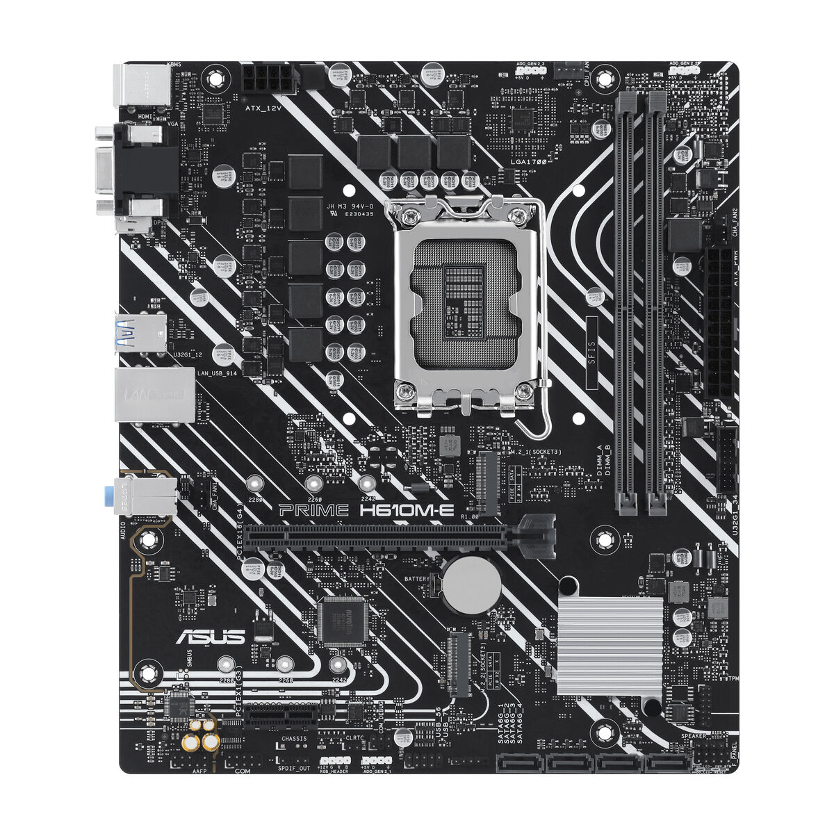 Moderkort Asus PRIME H610M-E LGA 1700 H610